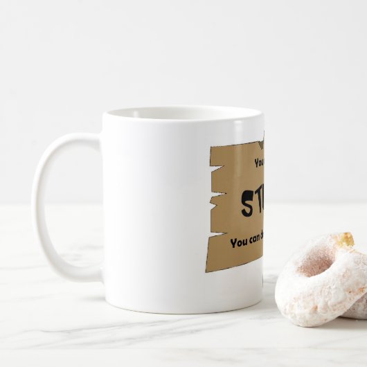 Mug Impossible de résoudre les bêtises (Avec donut)