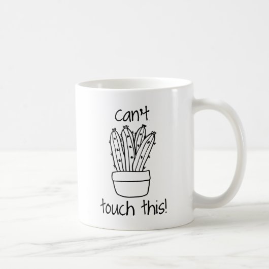 Mug Impossible de toucher ceci (Droite)