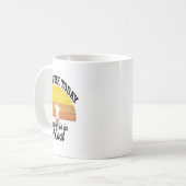 Mug Impossible de travailler aujourd'hui Mon bras est (Devant gauche)