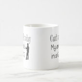 Mug Impossible de travailler Humour de pêche (Centre)
