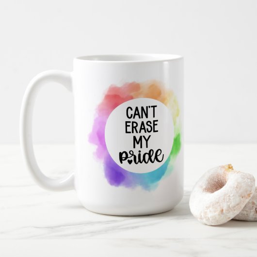 Mug Impossible d'effacer ma fierté (Avec donut)