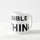 Mug Impossible Is Nothing (Devant droit)
