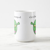 Mug Impossible. Je suis débordée Citation drôle et ide (Centre)