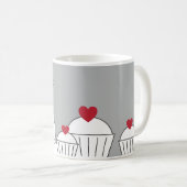 Mug Impossimals® pur - grand gris (Devant droit)