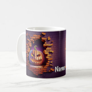 Mug Impression 3D Wall Breakout Jack-o'-lantern
