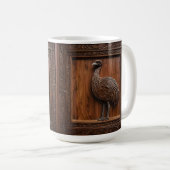 Mug Impression 3d Wood Australian Emu (Devant droit)