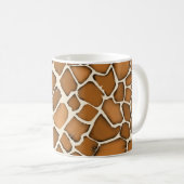 Mug Impression à motif de fourrure de girafe (Devant droit)