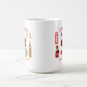 Mug Impression à thème de voyage à Londres (Centre)