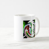 Mug Impression Abstrait Face Hakuna Matata (Devant droit)