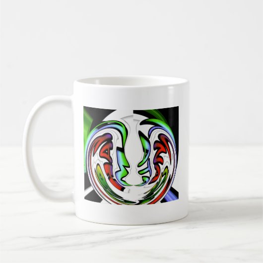 Mug Impression Abstrait Face Hakuna Matata (Gauche)