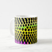 Mug Impression Abstraite colorée "Vibrant Wilderness" (Devant gauche)