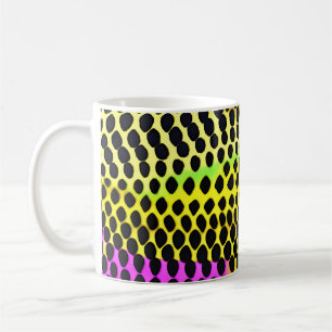Mug Impression Abstraite colorée "Vibrant Wilderness"