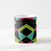 Mug Impression abstraite de triangles géométrie mode (Centre)