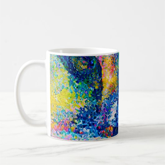 Mug Impression Abstraite dynamique (Gauche)