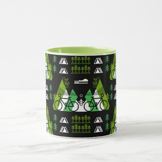 Mug Impression actuelle sur le thème du vélo (Centre)