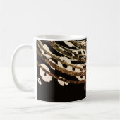 Mug Impression animal guépard orange bronze Impression (Gauche)