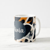 Mug Impression Animale Girafe Personnalisée (Devant droit)