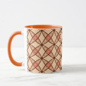 Mug Impression atomique moderne du milieu du siècle - (Gauche)