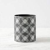 Mug Impression atomique moderne du milieu du siècle -  (Centre)
