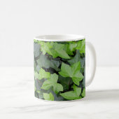 Mug Impression botanique verte Ivy (Devant droit)
