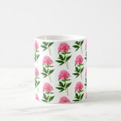 Mug Impression Botanique vintage, Fuchsia Pink Peony (Centre)