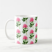 Mug Impression Botanique vintage, Fuchsia Pink Peony (Gauche)