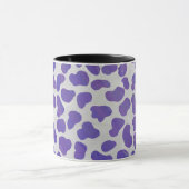 Mug Impression dalmate violet et blanche (Centre)