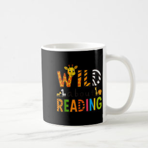 Mug Impression d'animal lit un personnage de livre enf