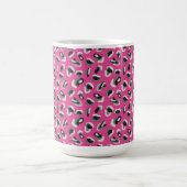 Mug Impression d'animal rose (Centre)