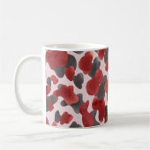 Mug Impression d'animaux d'hiver à l'aquarelle rustiqu (Gauche)