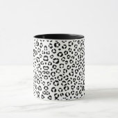 Mug Impression d'animaux en noir et blanc (Centre)