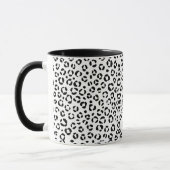 Mug Impression d'animaux en noir et blanc (Gauche)