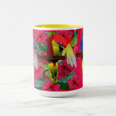 Mug Impression d'Ara bleu et or (Centre)