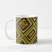 Mug Impression d'architecture verte et Brown (Gauche)