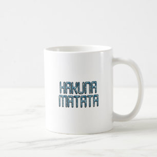 Mug Impression d'art 3D Hakuna Matata