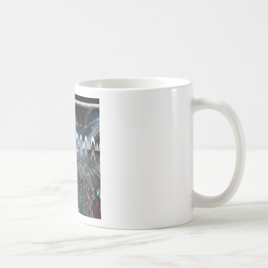 Mug Impression d'art abstrait époustouflante (Droite)