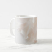 Mug Impression d'art abstrait floral rose carmin | Dou (Devant gauche)