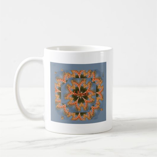 Mug Impression d'art Abstrait Giraffe (Gauche)