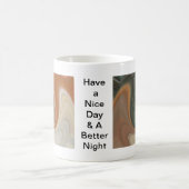 Mug Impression d'art Abstrait rétroactif (Centre)