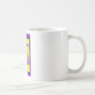 Mug Impression d'art abstrait Vintage USA Plus forts e