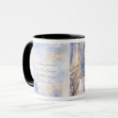 Mug Impression d'art aquarelle « La promesse de maman (Devant gauche)
