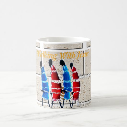 Mug Impression d'art chrétien des Morans Masaï (Centre)