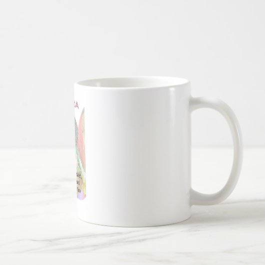 Mug Impression d'art Cobra dans un panier (Droite)