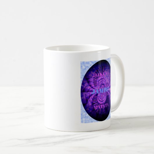 Mug Impression d'art Cosmic Hakuna (Devant droit)
