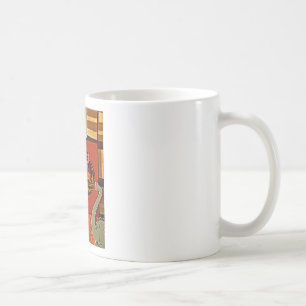Mug Impression d'art de chapeau de girafe
