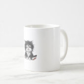 Mug impression d'art de chat amusant _1 (Devant droit)