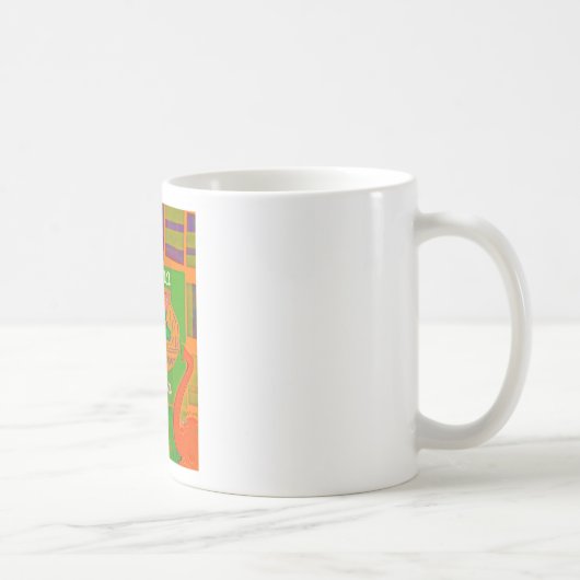 Mug Impression d'art de girafe Hakuna (Droite)
