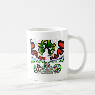 Mug Impression d'art de graffiti Hakuna Matata colorée