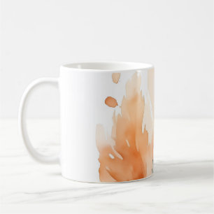 Mug Impression d'art de plume à l'aquarelle F Boho O