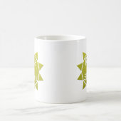 Mug Impression D'Art Découpe De Papier Montée Et Brill (Centre)